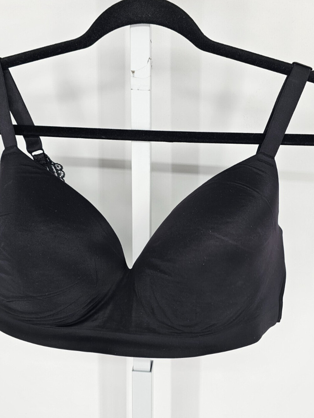 Soma Womens Sz 40DD Enbliss Luxe Wireless T Shirt Bra Solid Black